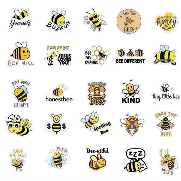 Bee 🐝 Stickers - Picture 3 of 6